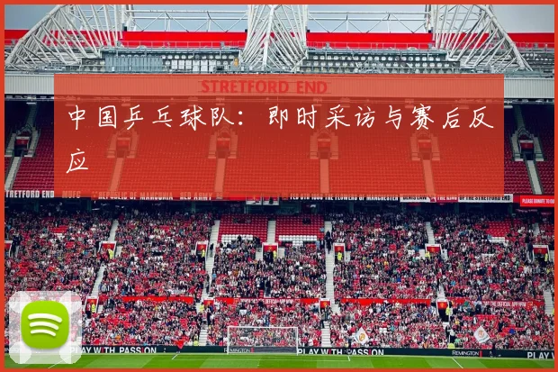 中国乒乓球队:即时采访与赛后反应