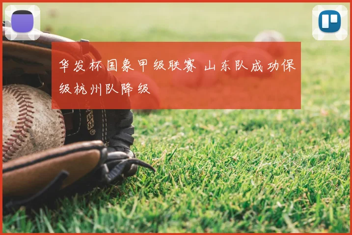 华发杯国象甲级联赛 山东队成功保级杭州队降级